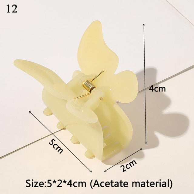 Sweet Fairy Butterfly Shape Hair Claws
